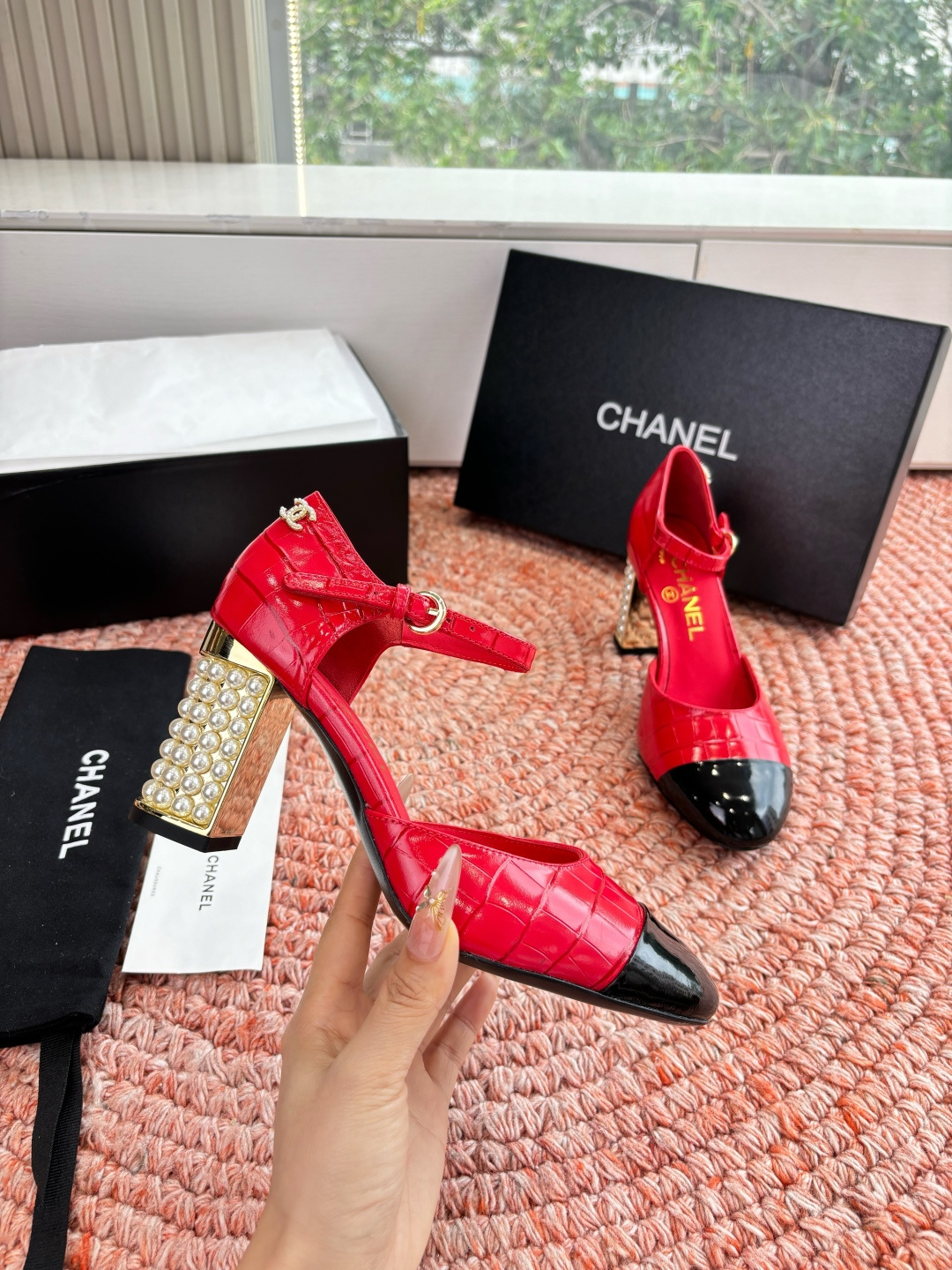🌾G170所见即所得代购级CHANE*2026香奈儿早春爆品编织玛丽珍包头单鞋凉鞋妥妥的自留款！！比经典