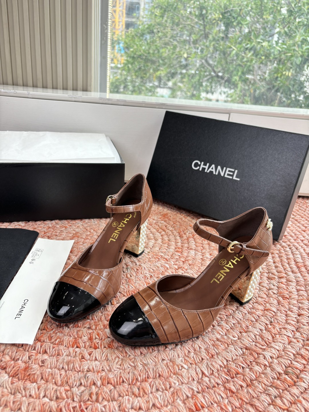 🌾G170所见即所得代购级CHANE*2026香奈儿早春爆品编织玛丽珍包头单鞋凉鞋妥妥的自留款！！比经典
