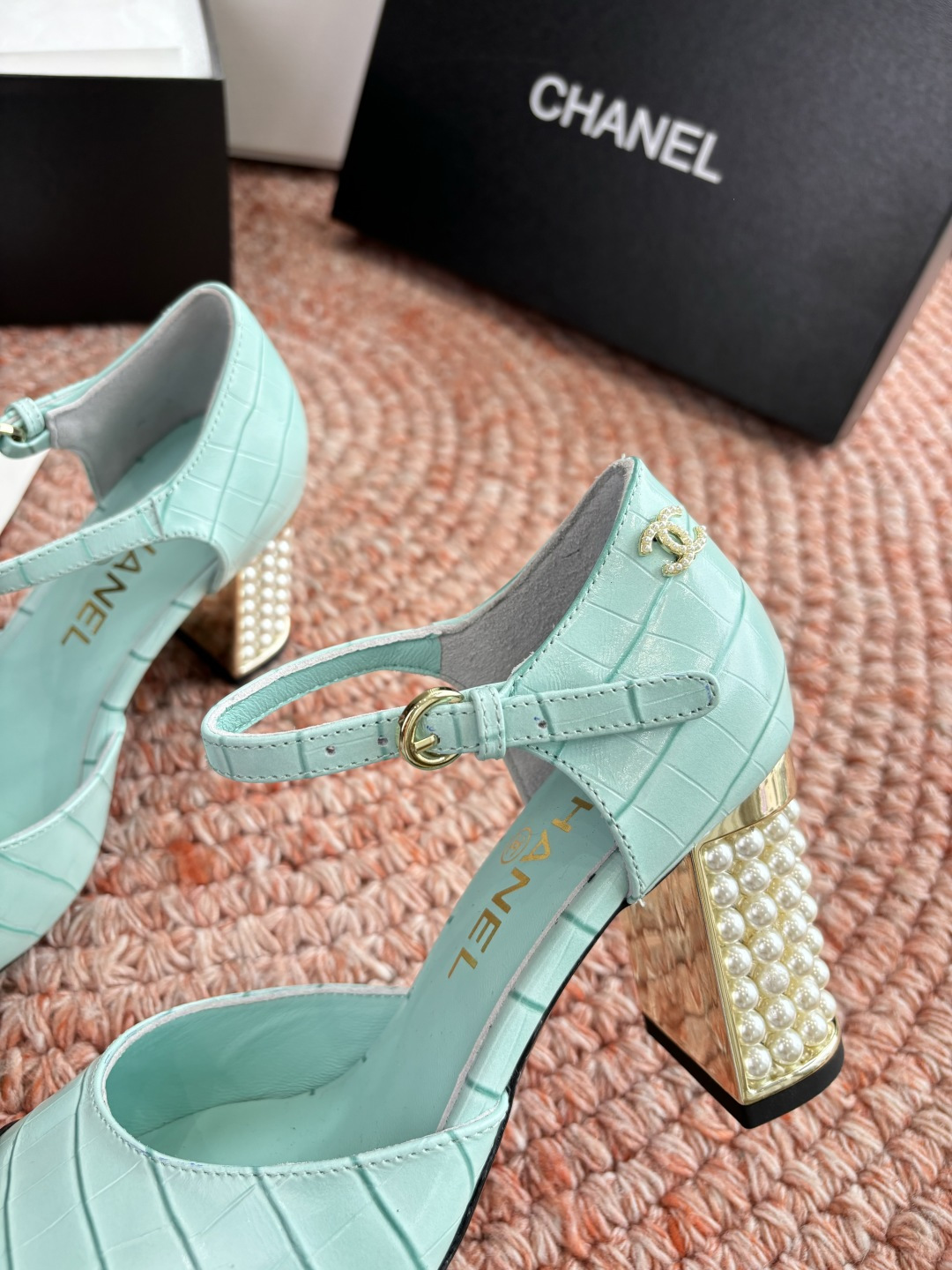 🌾G170所见即所得代购级CHANE*2026香奈儿早春爆品编织玛丽珍包头单鞋凉鞋妥妥的自留款！！比经典