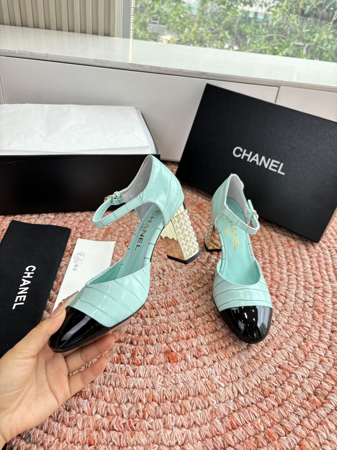 🌾G170所见即所得代购级CHANE*2026香奈儿早春爆品编织玛丽珍包头单鞋凉鞋妥妥的自留款！！比经典