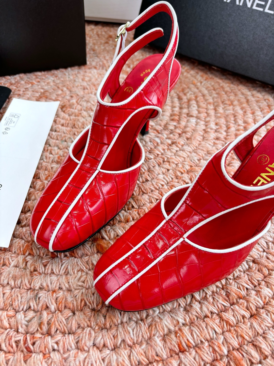 🌾G170所见即所得代购级CHANE*2026香奈儿早春爆品编织玛丽珍包头单鞋凉鞋妥妥的自留款！！比经典