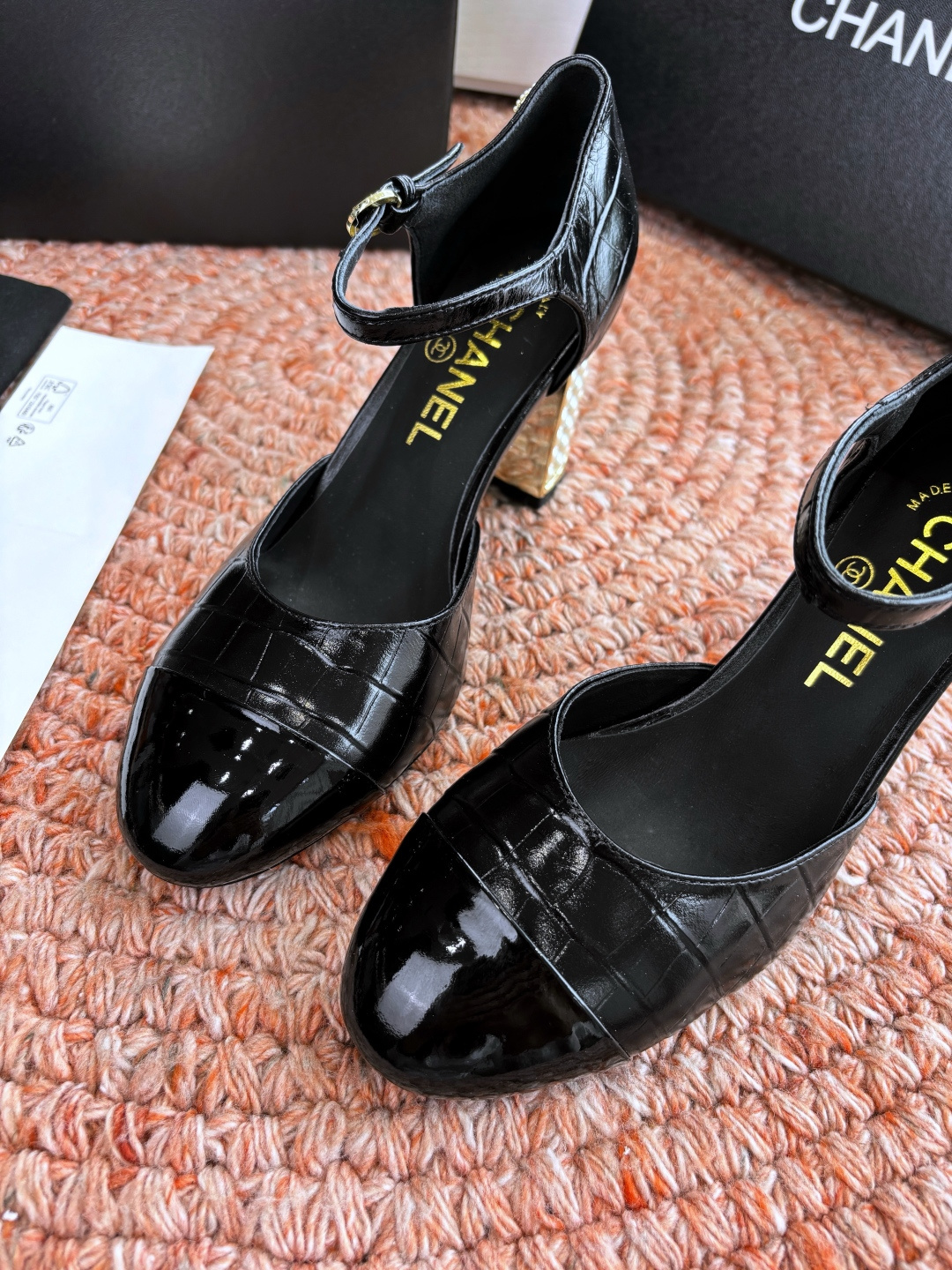 🌾G170所见即所得代购级CHANE*2026香奈儿早春爆品编织玛丽珍包头单鞋凉鞋妥妥的自留款！！比经典