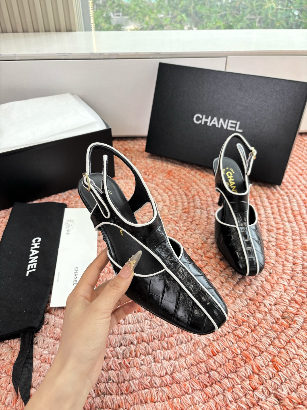 🌾G170所见即所得代购级CHANE*2026香奈儿早春爆品编织玛丽珍包头单鞋凉鞋妥妥的自留款！！比经典