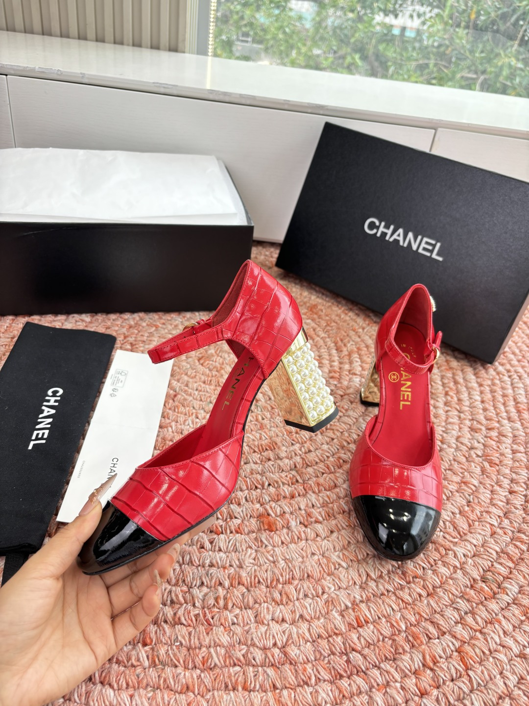 🌾G170所见即所得代购级CHANE*2026香奈儿早春爆品编织玛丽珍包头单鞋凉鞋妥妥的自留款！！比经典