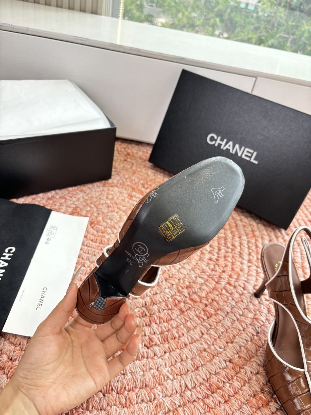 🌾G170所见即所得代购级CHANE*2026香奈儿早春爆品编织玛丽珍包头单鞋凉鞋妥妥的自留款！！比经典