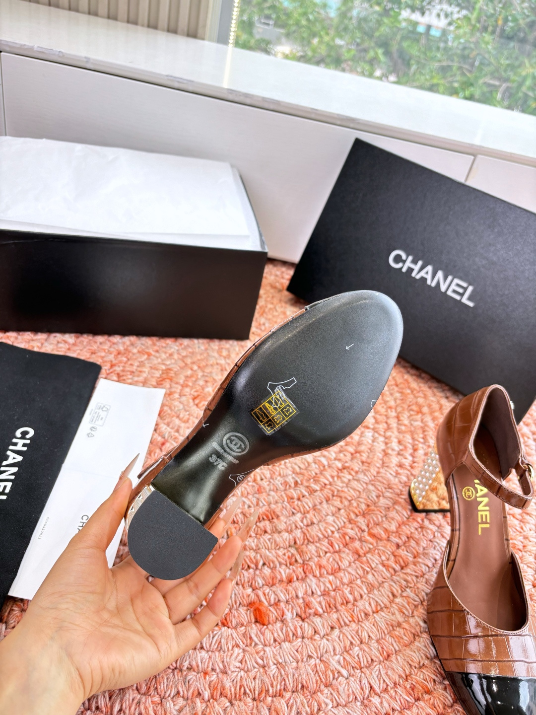 🌾G170所见即所得代购级CHANE*2026香奈儿早春爆品编织玛丽珍包头单鞋凉鞋妥妥的自留款！！比经典