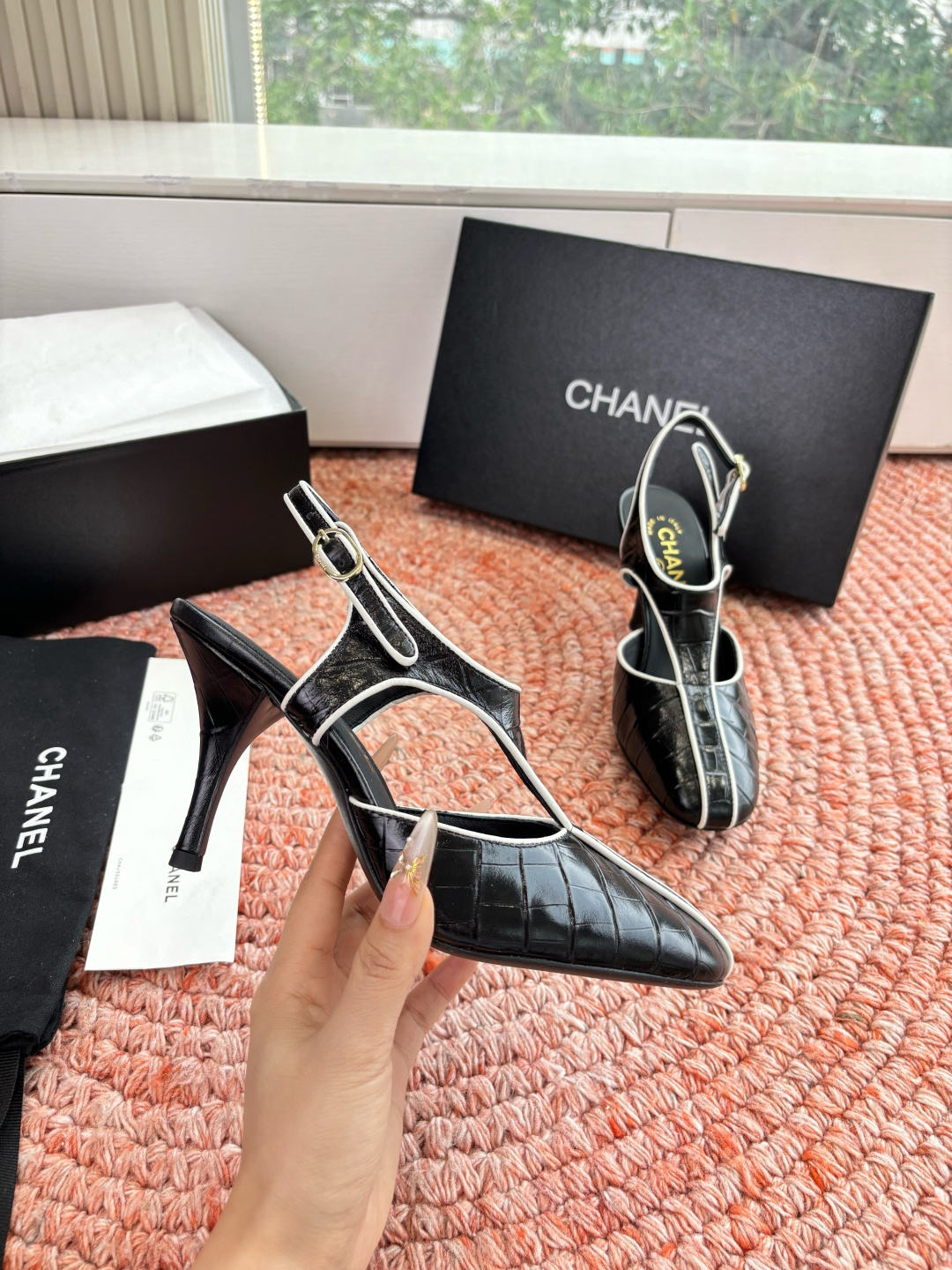 🌾G170所见即所得代购级CHANE*2026香奈儿早春爆品编织玛丽珍包头单鞋凉鞋妥妥的自留款！！比经典