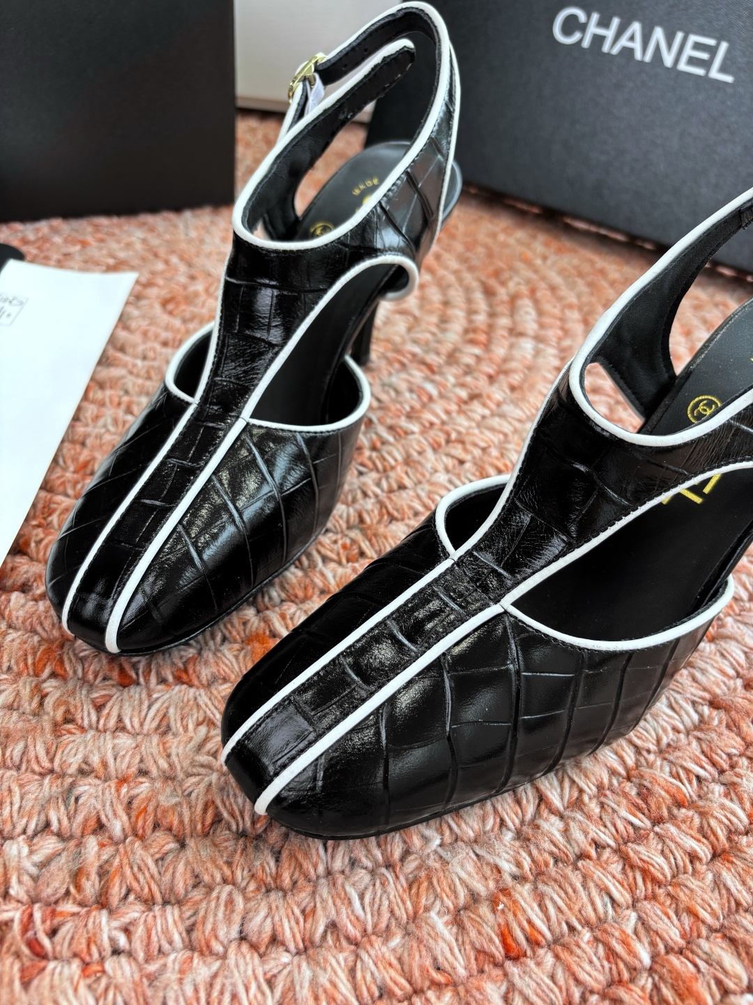 🌾G170所见即所得代购级CHANE*2026香奈儿早春爆品编织玛丽珍包头单鞋凉鞋妥妥的自留款！！比经典