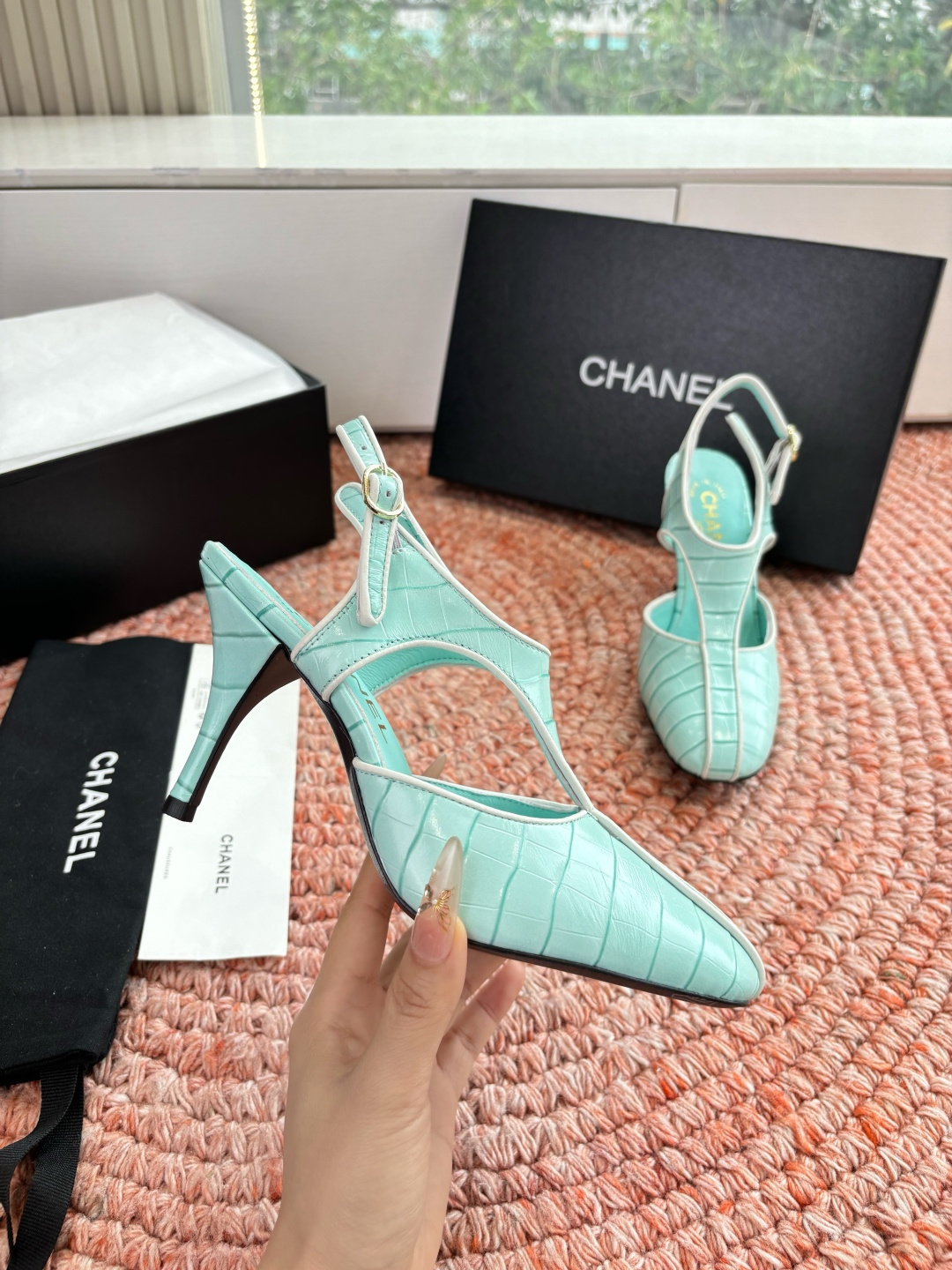 🌾G170所见即所得代购级CHANE*2026香奈儿早春爆品编织玛丽珍包头单鞋凉鞋妥妥的自留款！！比经典