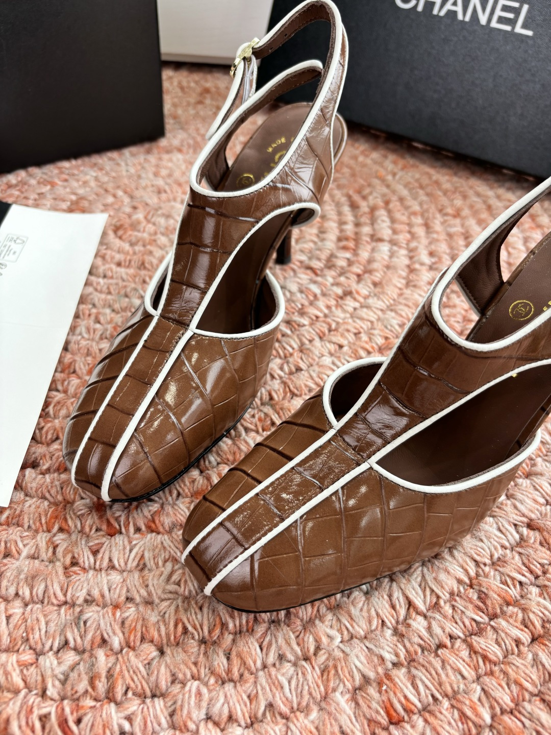 🌾G170所见即所得代购级CHANE*2026香奈儿早春爆品编织玛丽珍包头单鞋凉鞋妥妥的自留款！！比经典