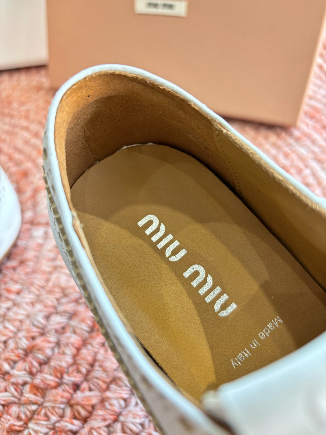 🌾G261所见即所得顶级品质Miu Mi* deck shoes 麂皮玛丽珍小皮鞋乐福鞋miumiu家新