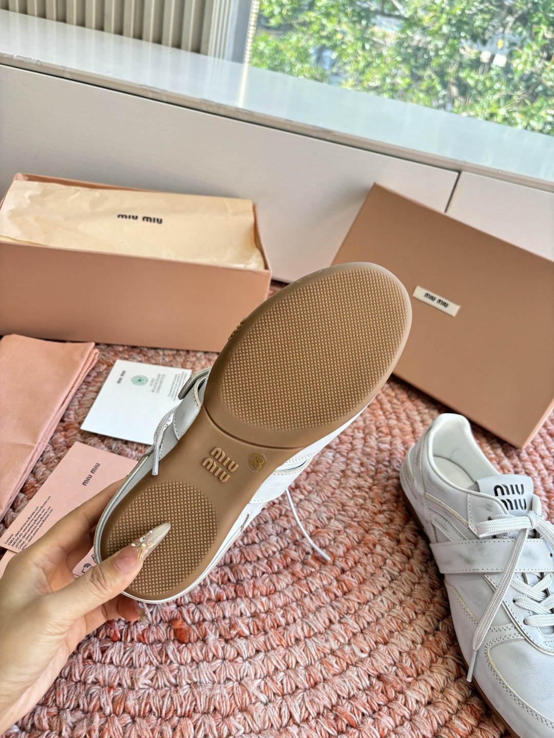 🌾G261所见即所得顶级品质Miu Mi* deck shoes 麂皮玛丽珍小皮鞋乐福鞋miumiu家新
