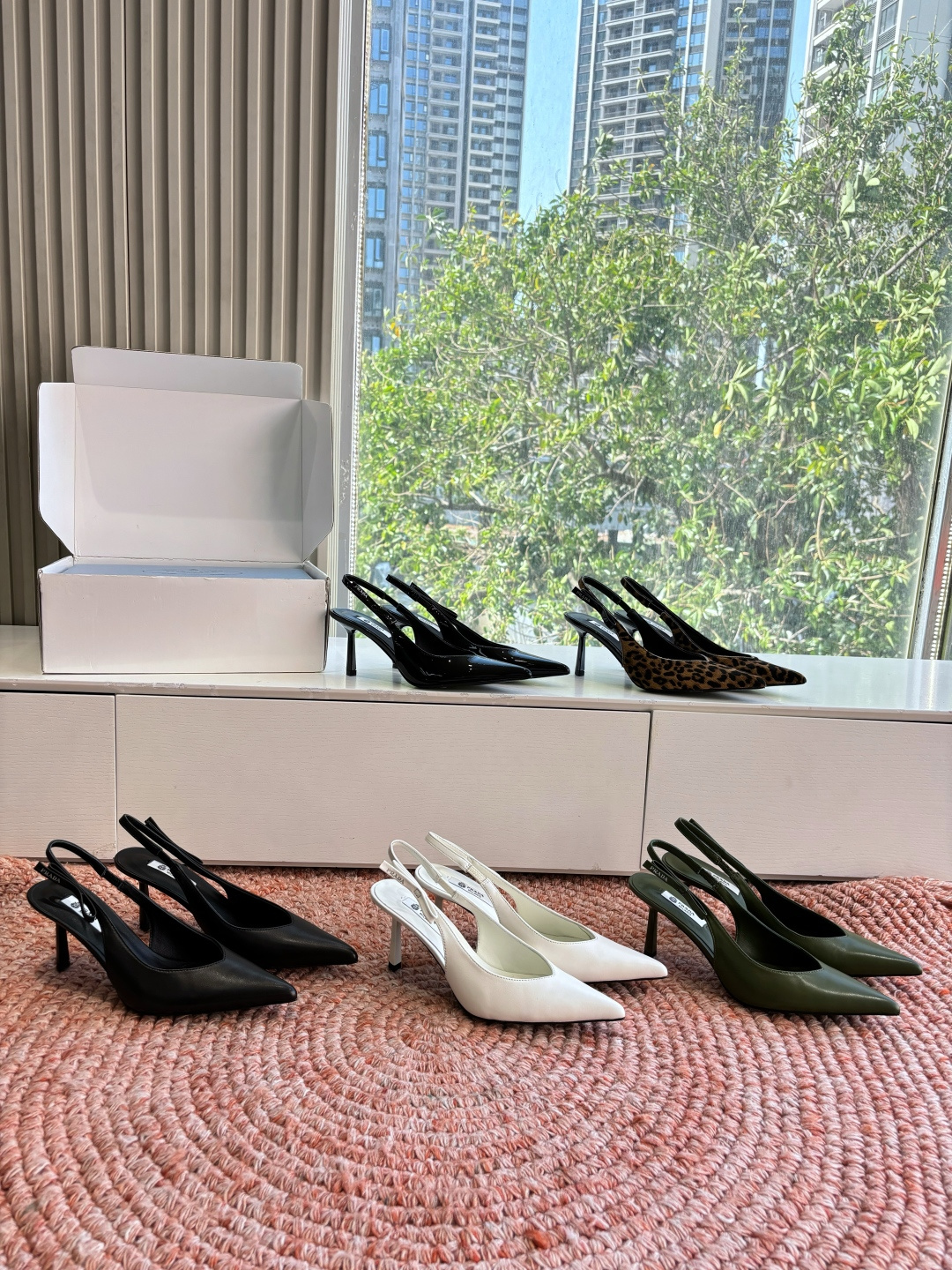 🌾飞机盒G887prada普拉达2026最新春夏新款玛丽珍单鞋凉鞋单鞋复古时髦鞋面，让整双鞋轻便舒适 鲜