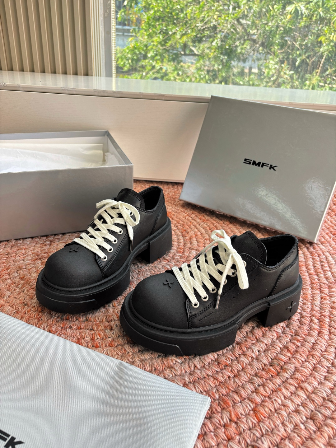 🌾所见即所得G029顶级版SMFK十字2026早春新款厚底运动鞋👟专柜断货王，一眼心动💓质感拉满，上脚无