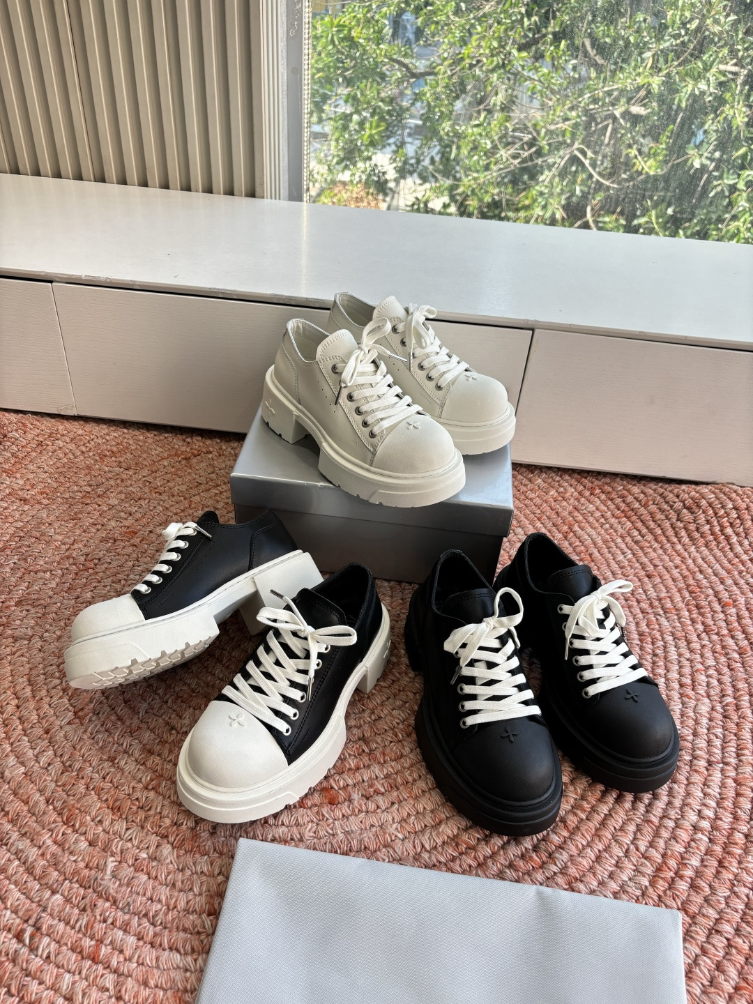 🌾所见即所得G029顶级版SMFK十字2026早春新款厚底运动鞋👟专柜断货王，一眼心动💓质感拉满，上脚无