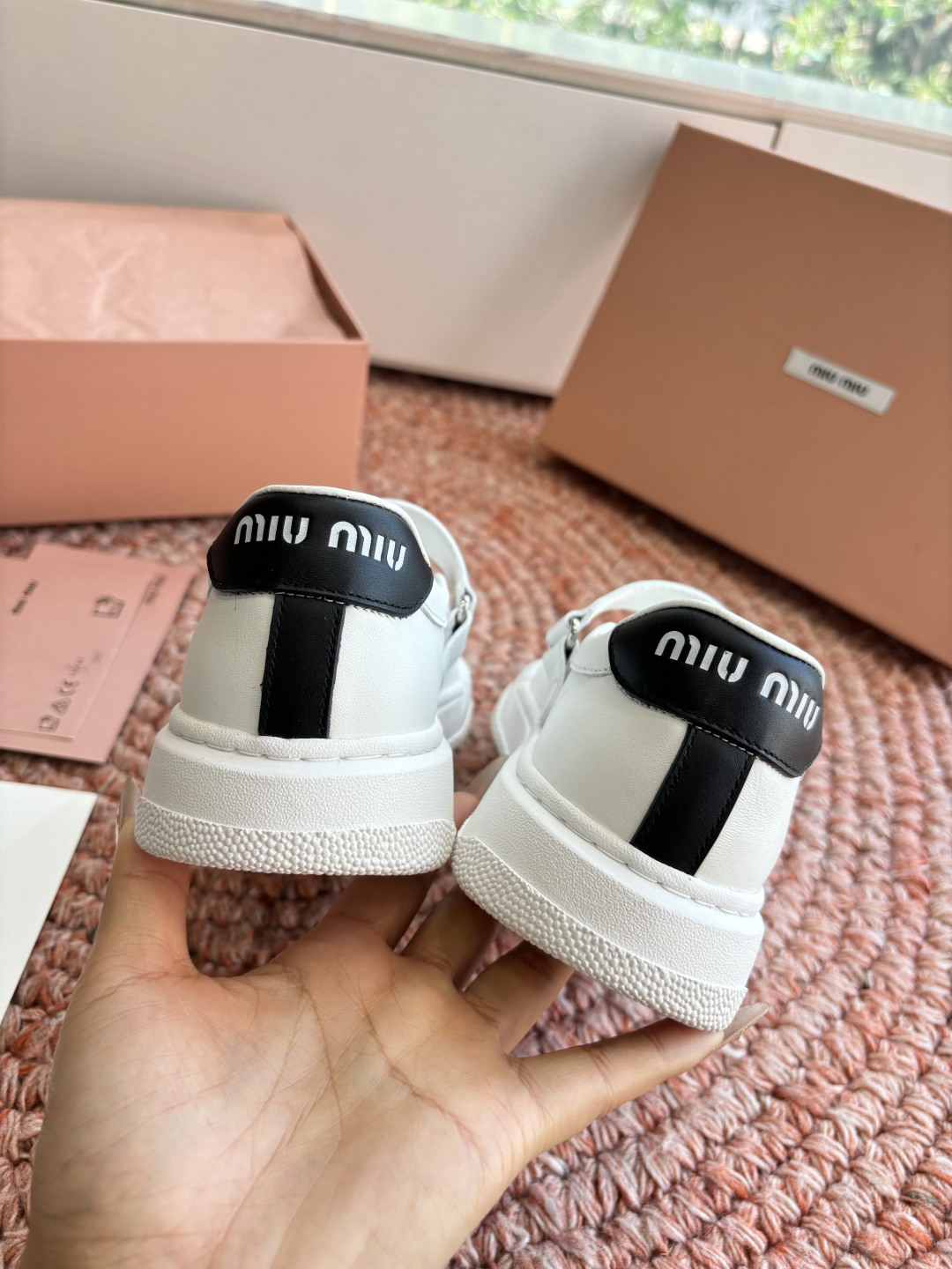 🌾G024所见即所得顶级品质Miu Mi* deck shoes 麂皮玛丽珍乐福鞋miumiu家新款de