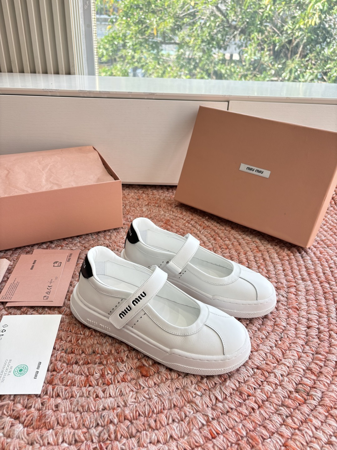 🌾G024所见即所得顶级品质Miu Mi* deck shoes 麂皮玛丽珍乐福鞋miumiu家新款de