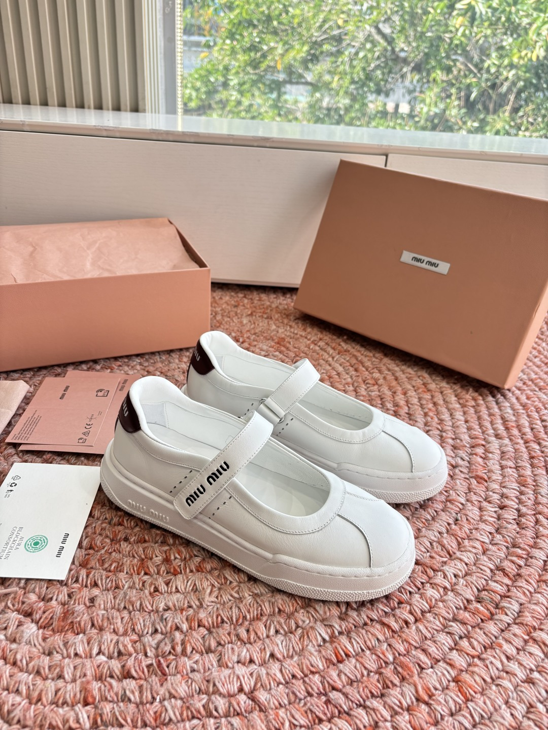 🌾G024所见即所得顶级品质Miu Mi* deck shoes 麂皮玛丽珍乐福鞋miumiu家新款de