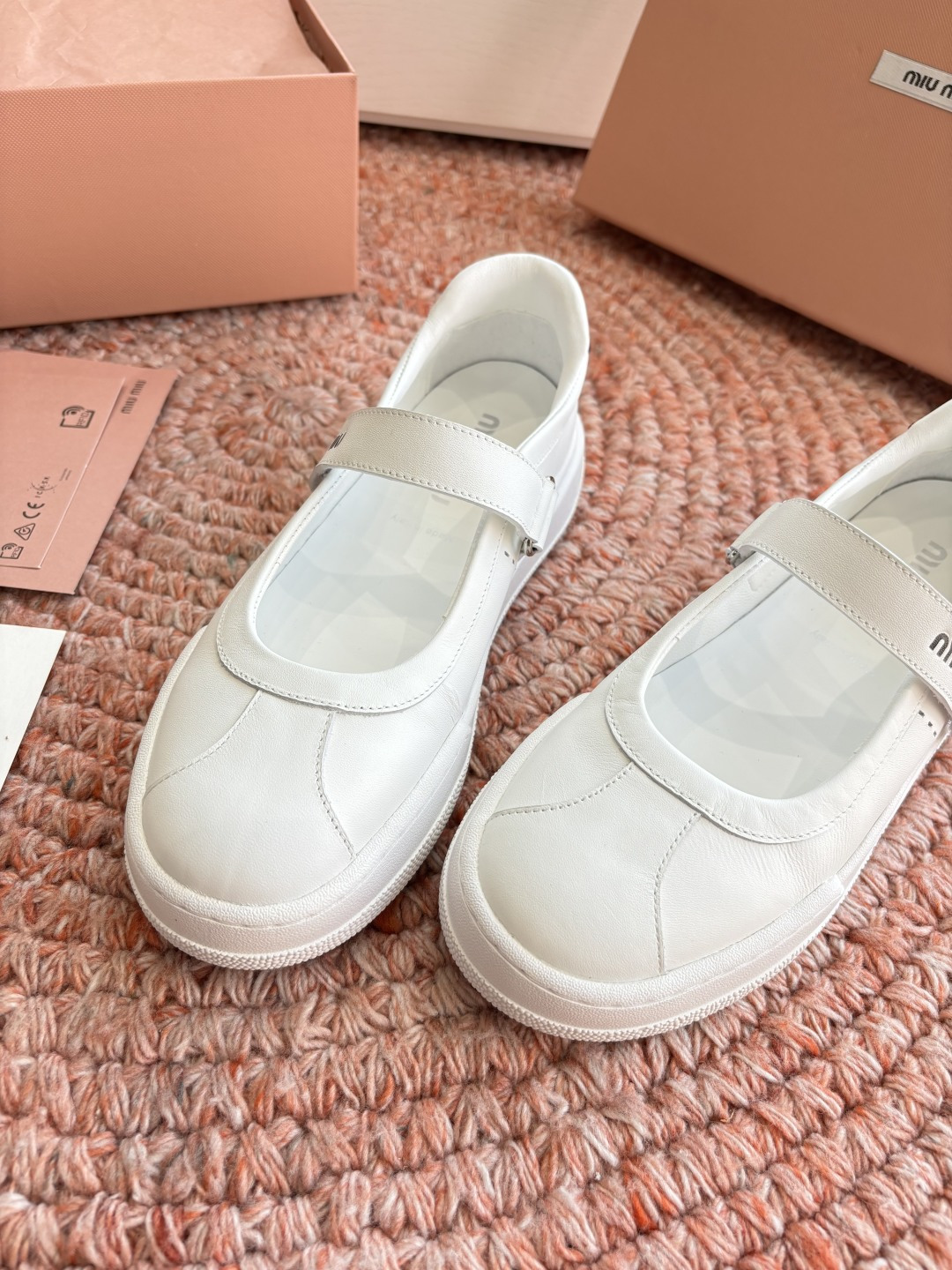 🌾G024所见即所得顶级品质Miu Mi* deck shoes 麂皮玛丽珍乐福鞋miumiu家新款de