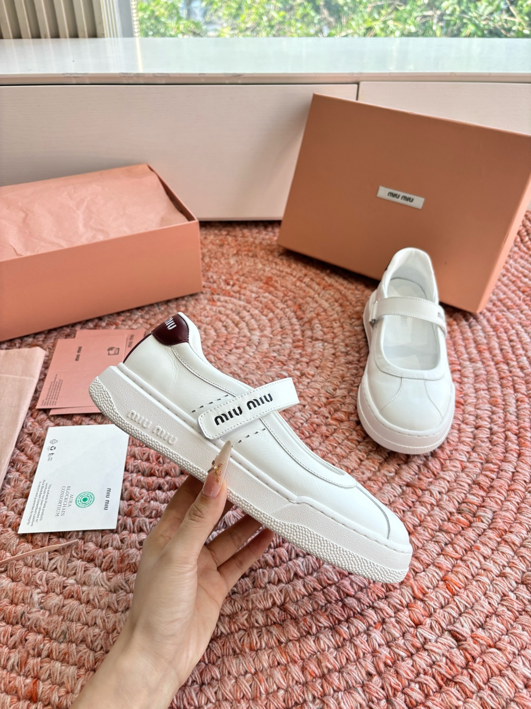 🌾G024所见即所得顶级品质Miu Mi* deck shoes 麂皮玛丽珍乐福鞋miumiu家新款de
