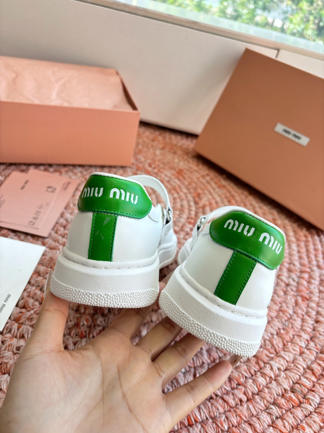🌾G024所见即所得顶级品质Miu Mi* deck shoes 麂皮玛丽珍乐福鞋miumiu家新款de