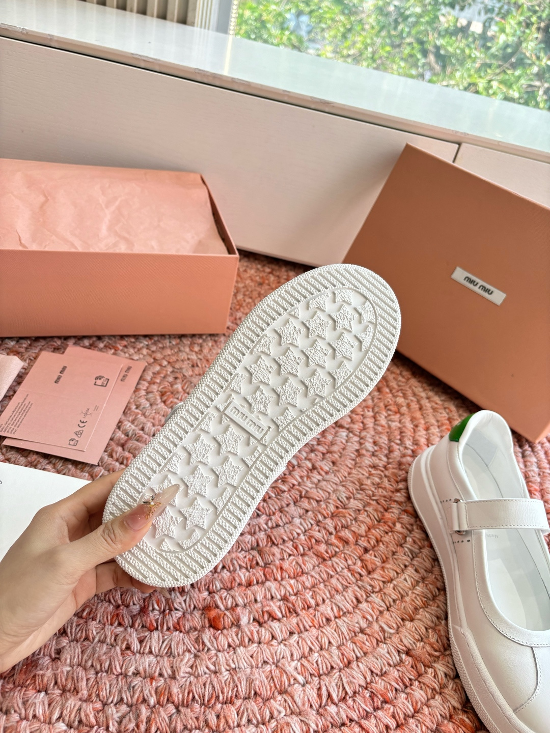 🌾G024所见即所得顶级品质Miu Mi* deck shoes 麂皮玛丽珍乐福鞋miumiu家新款de