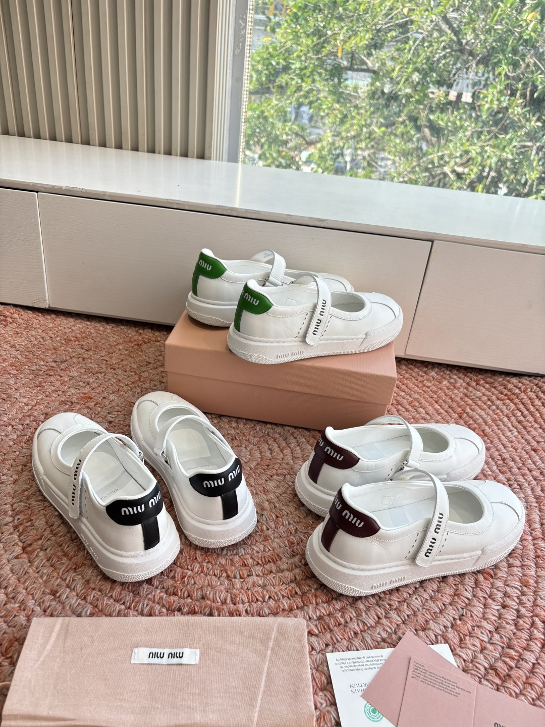 🌾G024所见即所得顶级品质Miu Mi* deck shoes 麂皮玛丽珍乐福鞋miumiu家新款de