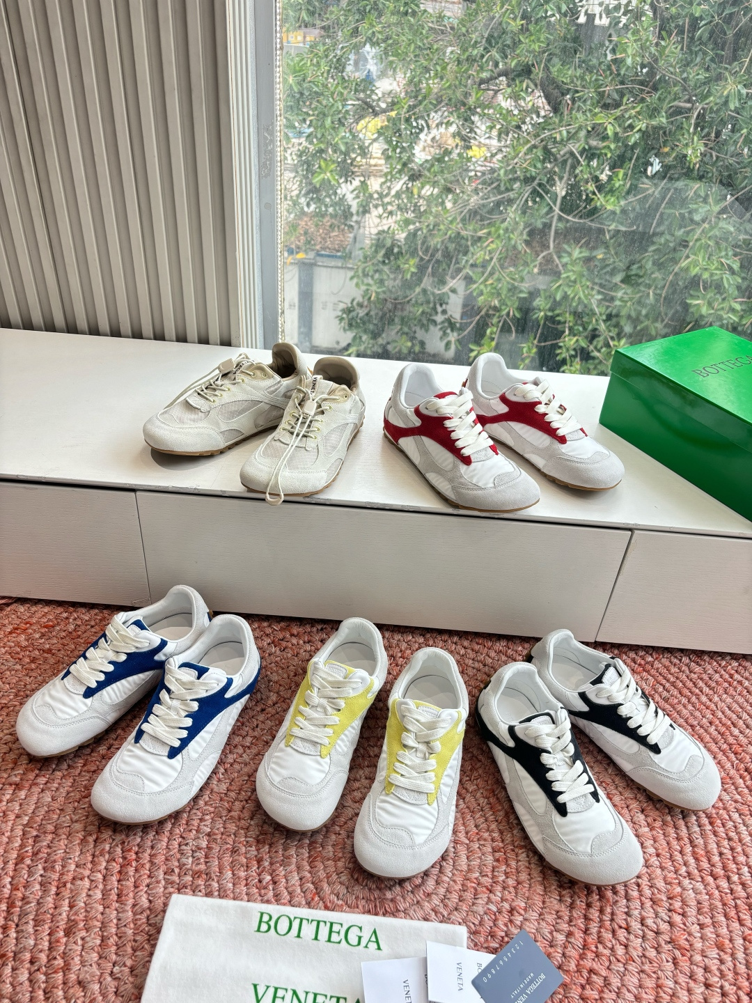 🌾G741火爆款 Bottega Veneta(BV葆蝶家)OrbitFlash系列复古运动鞋设计风格:
