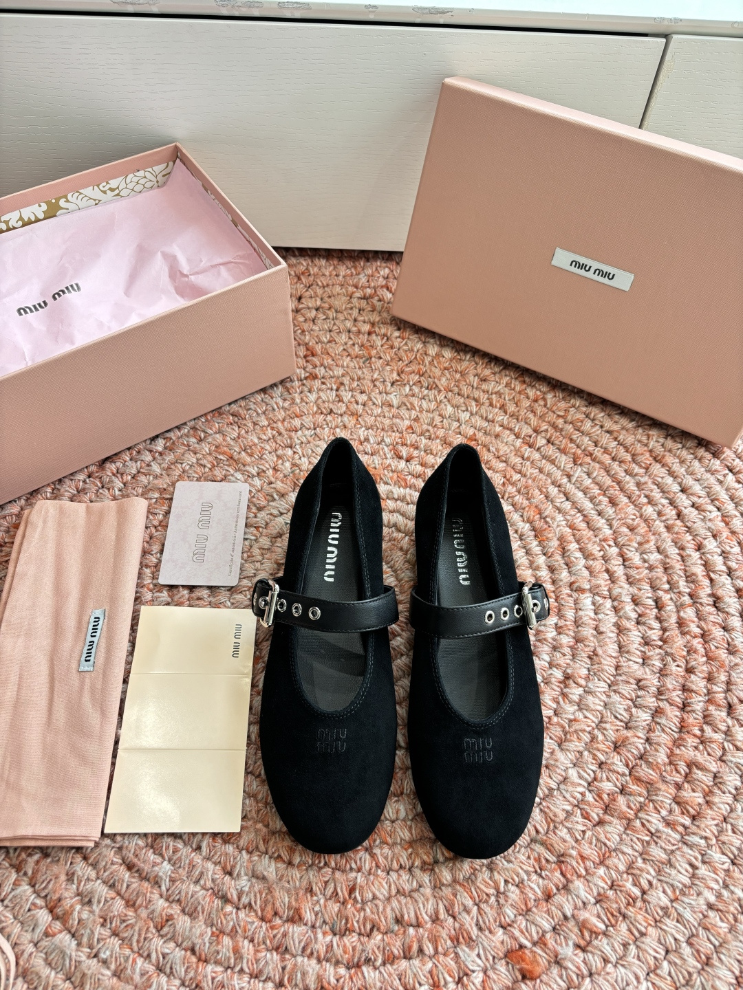 🌾G027代购级Miu Miu 缪缪玛丽珍单鞋女士蝴蝶结装饰缎面芭蕾舞独家高版 Miu Miu新款平底芭