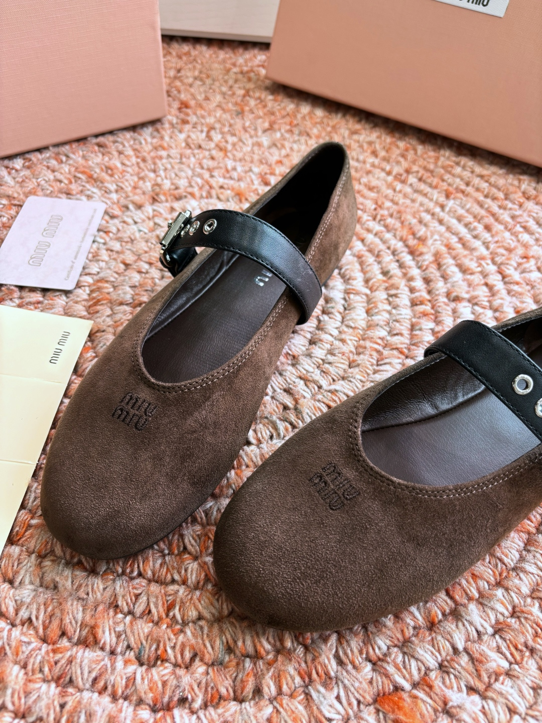 🌾G027代购级Miu Miu 缪缪玛丽珍单鞋女士蝴蝶结装饰缎面芭蕾舞独家高版 Miu Miu新款平底芭