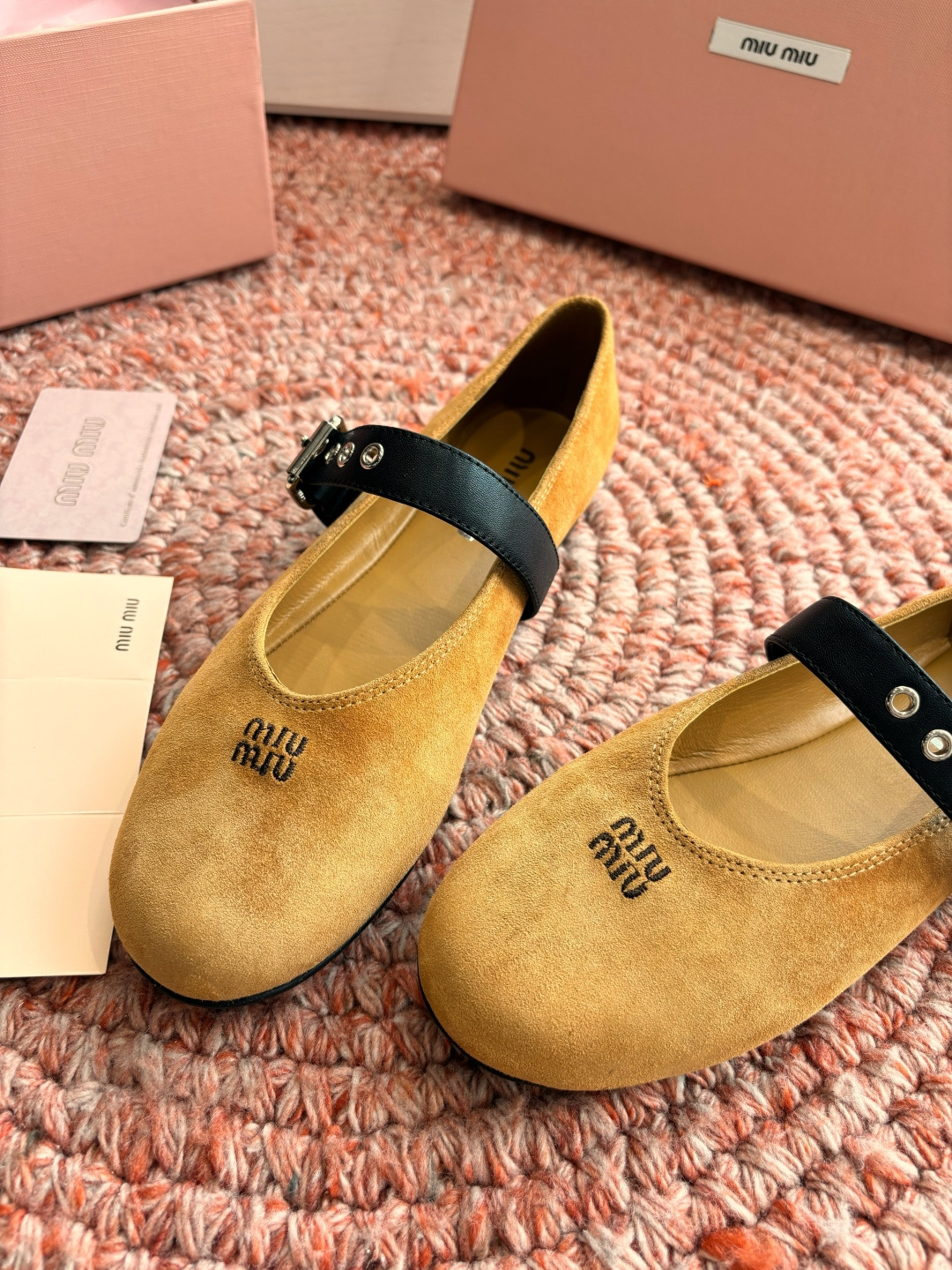 🌾G027代购级Miu Miu 缪缪玛丽珍单鞋女士蝴蝶结装饰缎面芭蕾舞独家高版 Miu Miu新款平底芭