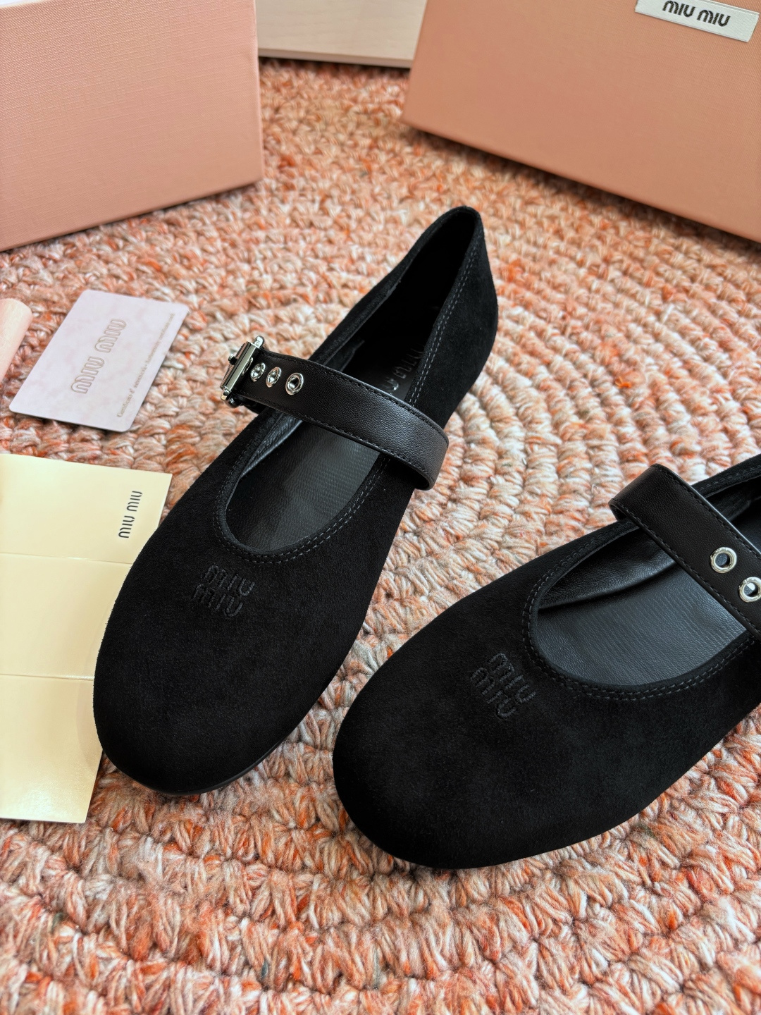 🌾G027代购级Miu Miu 缪缪玛丽珍单鞋女士蝴蝶结装饰缎面芭蕾舞独家高版 Miu Miu新款平底芭