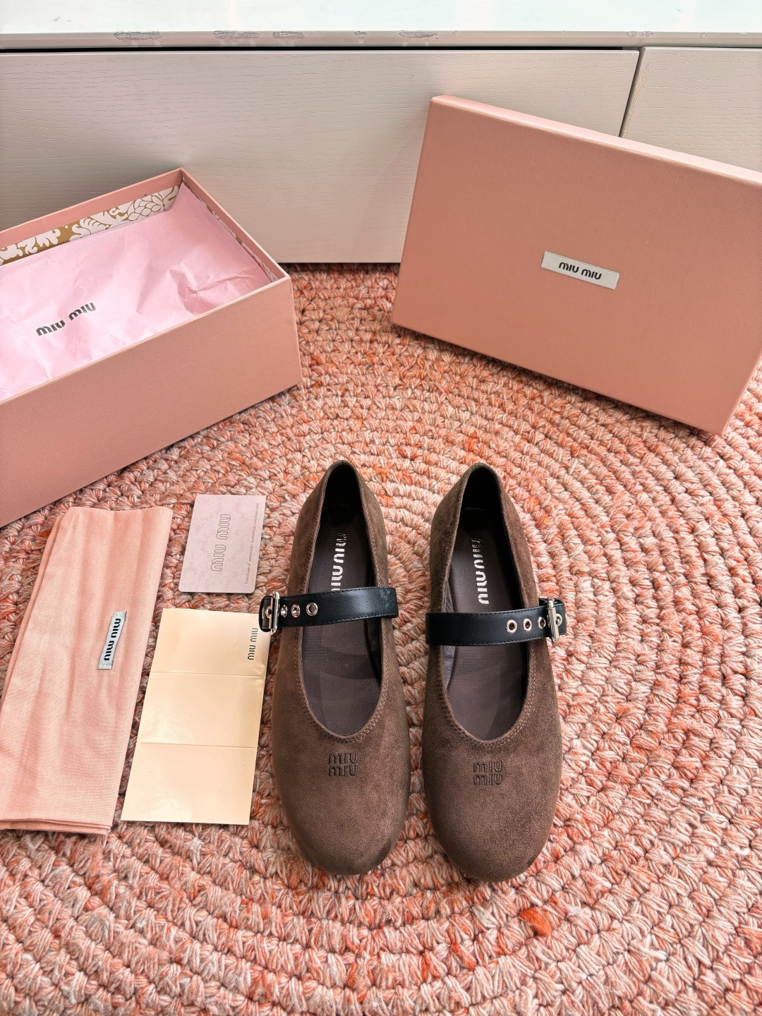 🌾G027代购级Miu Miu 缪缪玛丽珍单鞋女士蝴蝶结装饰缎面芭蕾舞独家高版 Miu Miu新款平底芭
