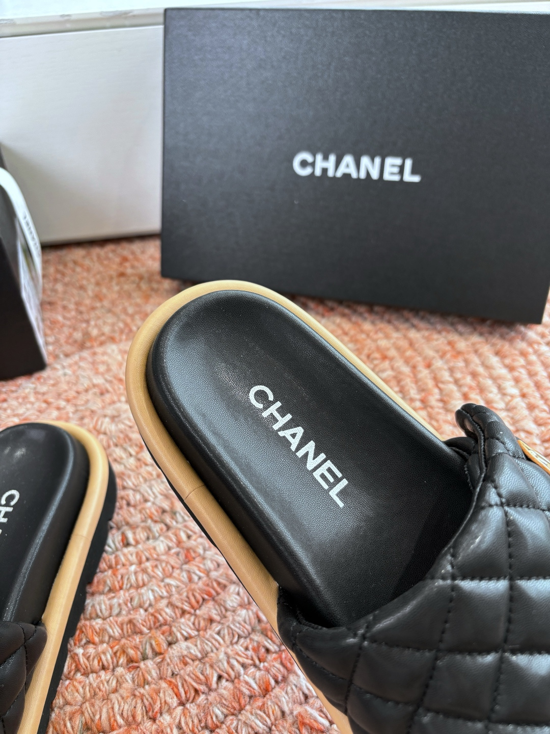 🌾G021顶级品质Louis vuitt路易威蹬lv面包拖拖限定款居家酒店拖鞋 皮草拖鞋頂级品质🔝水貂打