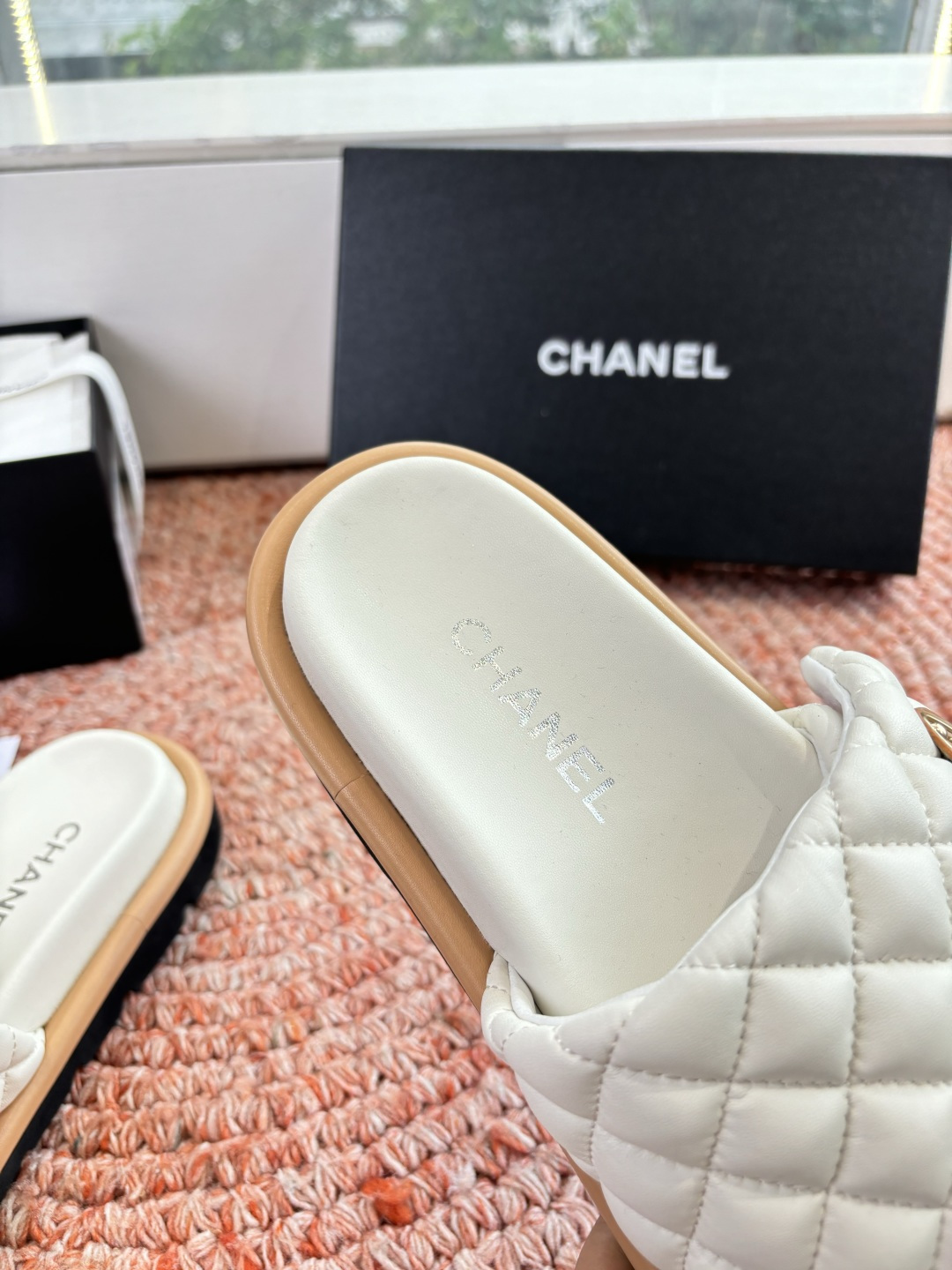 🌾G021顶级品质Louis vuitt路易威蹬lv面包拖拖限定款居家酒店拖鞋 皮草拖鞋頂级品质🔝水貂打