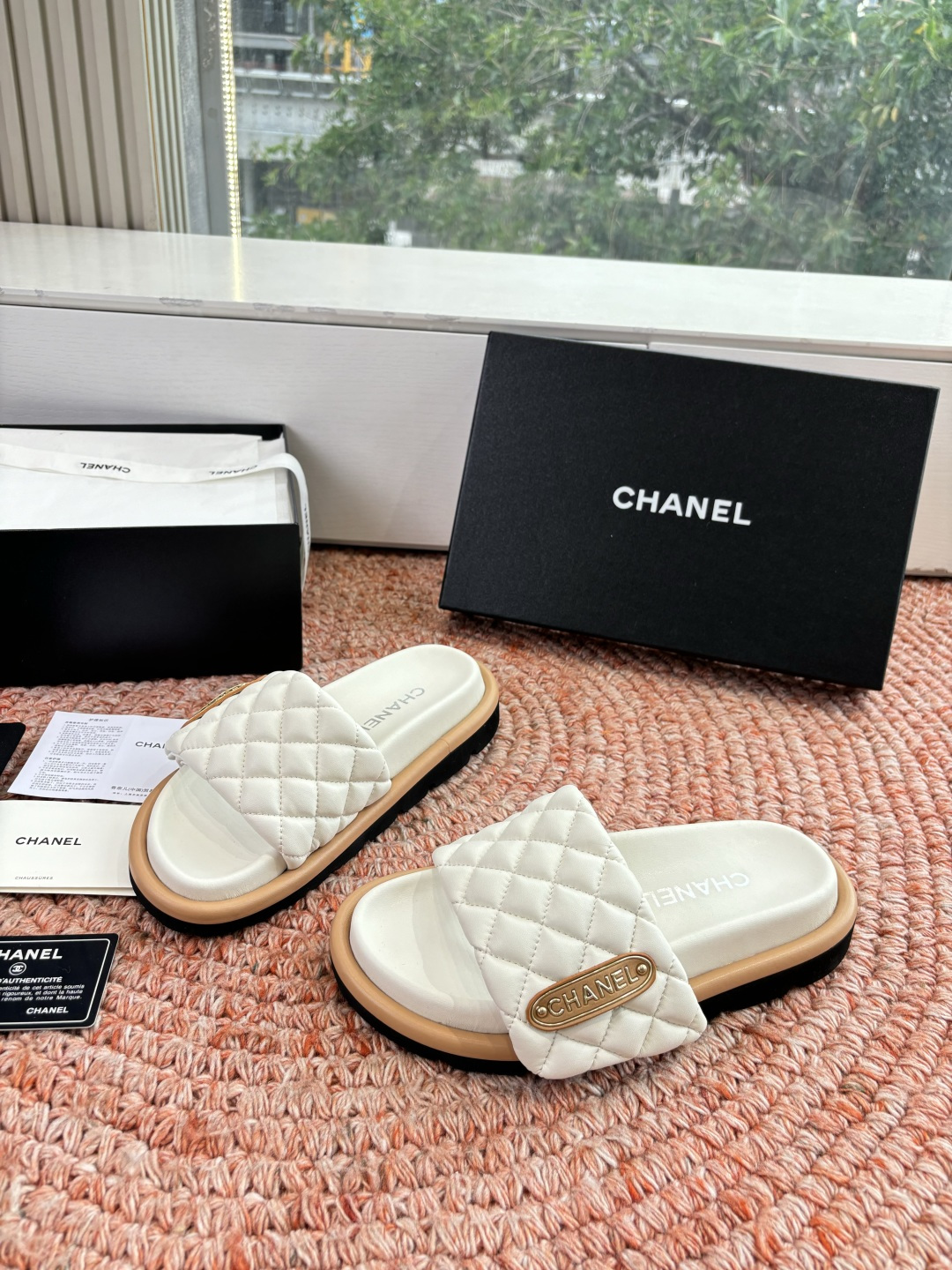 🌾G021顶级品质Louis vuitt路易威蹬lv面包拖拖限定款居家酒店拖鞋 皮草拖鞋頂级品质🔝水貂打