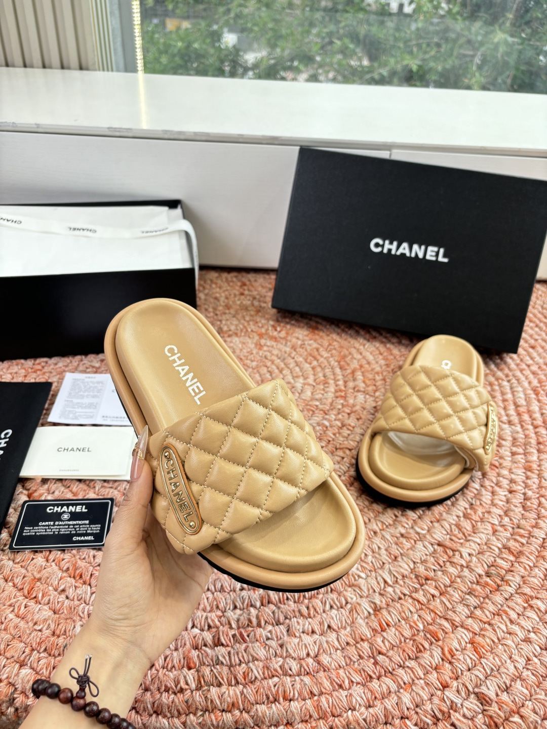 🌾G021顶级品质Louis vuitt路易威蹬lv面包拖拖限定款居家酒店拖鞋 皮草拖鞋頂级品质🔝水貂打