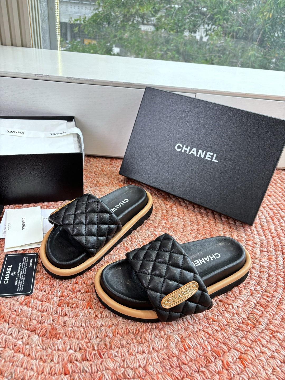 🌾G021顶级品质Louis vuitt路易威蹬lv面包拖拖限定款居家酒店拖鞋 皮草拖鞋頂级品质🔝水貂打