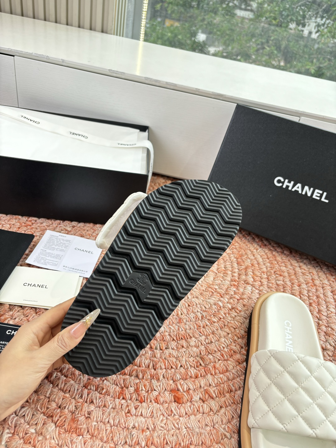 🌾G021顶级品质Louis vuitt路易威蹬lv面包拖拖限定款居家酒店拖鞋 皮草拖鞋頂级品质🔝水貂打