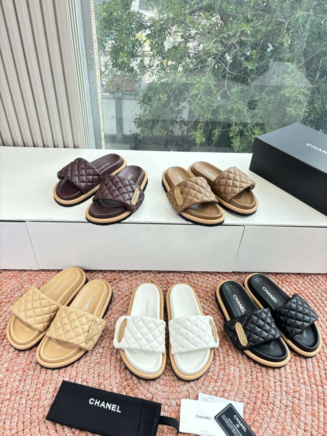 🌾G021顶级品质Louis vuitt路易威蹬lv面包拖拖限定款居家酒店拖鞋 皮草拖鞋頂级品质🔝水貂打