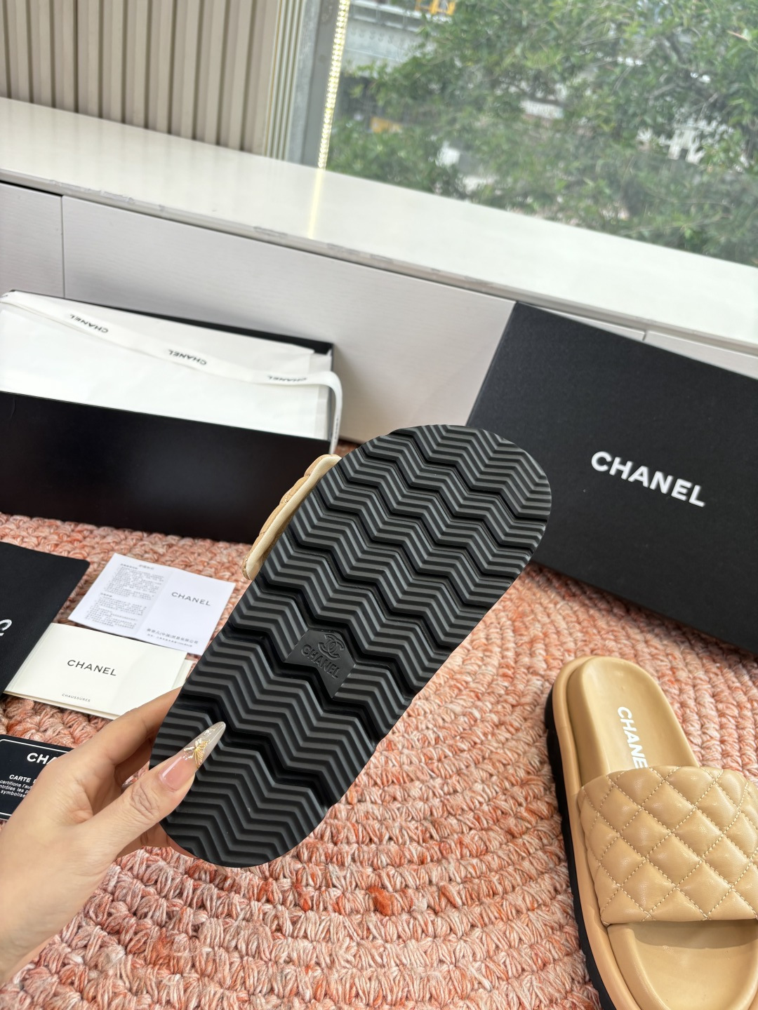 🌾G021顶级品质Louis vuitt路易威蹬lv面包拖拖限定款居家酒店拖鞋 皮草拖鞋頂级品质🔝水貂打