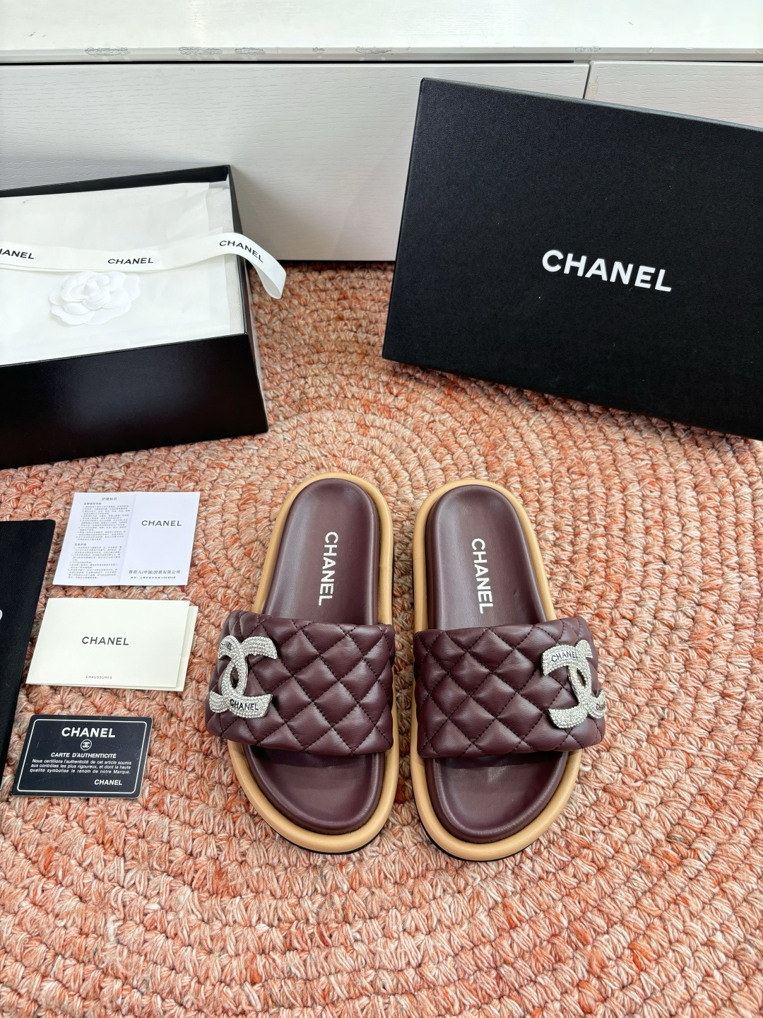 🌾G021顶级品质Louis vuitt路易威蹬lv面包拖拖限定款居家酒店拖鞋 皮草拖鞋頂级品质🔝水貂打