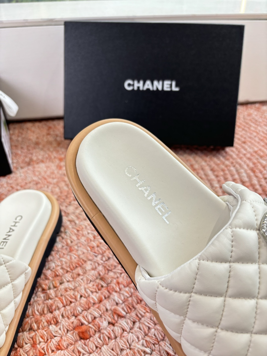 🌾G021顶级品质Louis vuitt路易威蹬lv面包拖拖限定款居家酒店拖鞋 皮草拖鞋頂级品质🔝水貂打