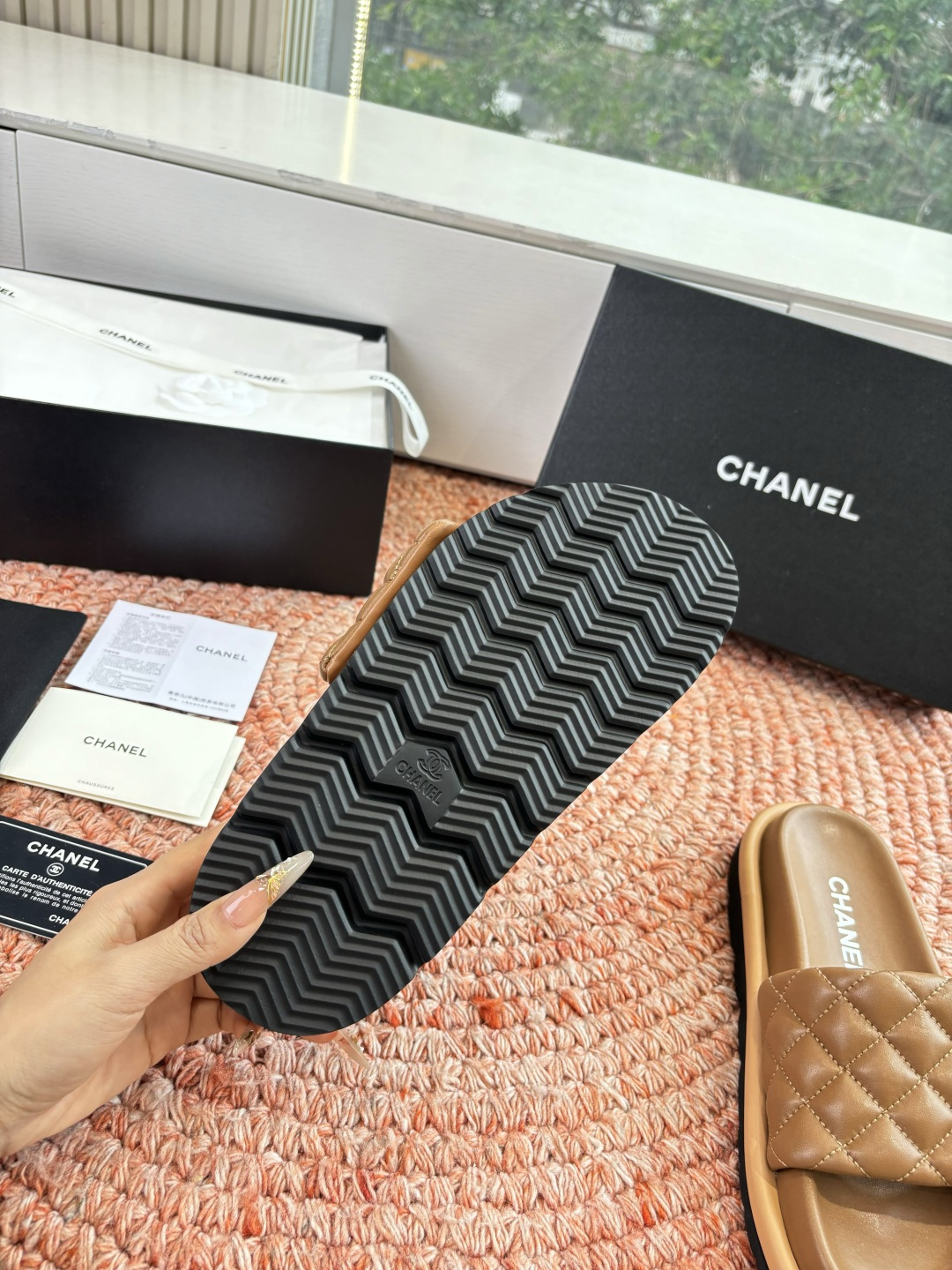 🌾G021顶级品质Louis vuitt路易威蹬lv面包拖拖限定款居家酒店拖鞋 皮草拖鞋頂级品质🔝水貂打