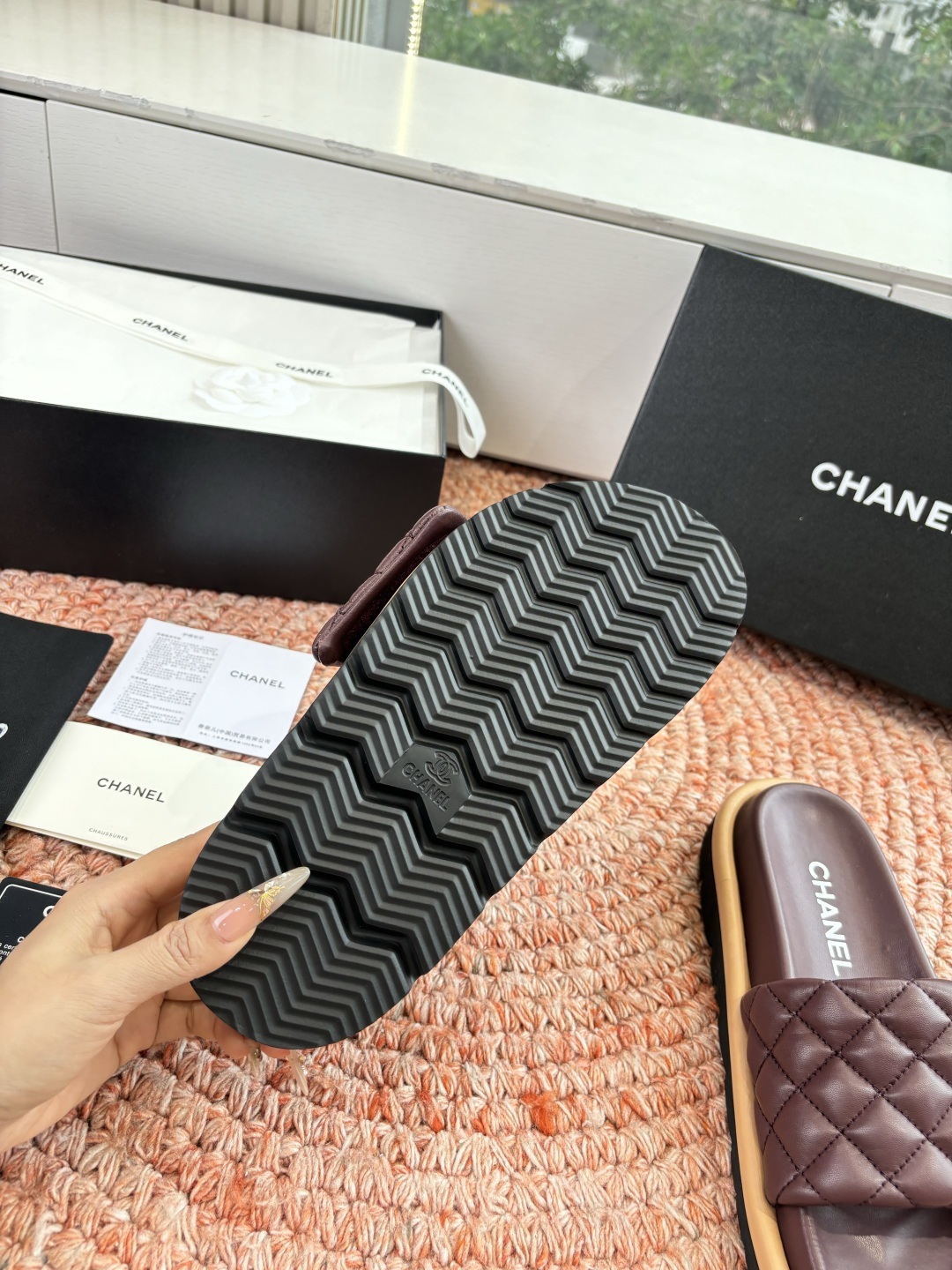 🌾G021顶级品质Louis vuitt路易威蹬lv面包拖拖限定款居家酒店拖鞋 皮草拖鞋頂级品质🔝水貂打