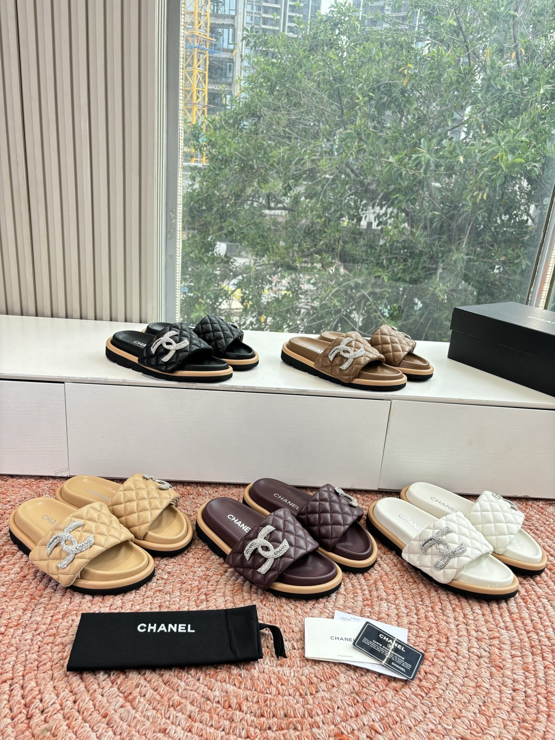 🌾G021顶级品质Louis vuitt路易威蹬lv面包拖拖限定款居家酒店拖鞋 皮草拖鞋頂级品质🔝水貂打