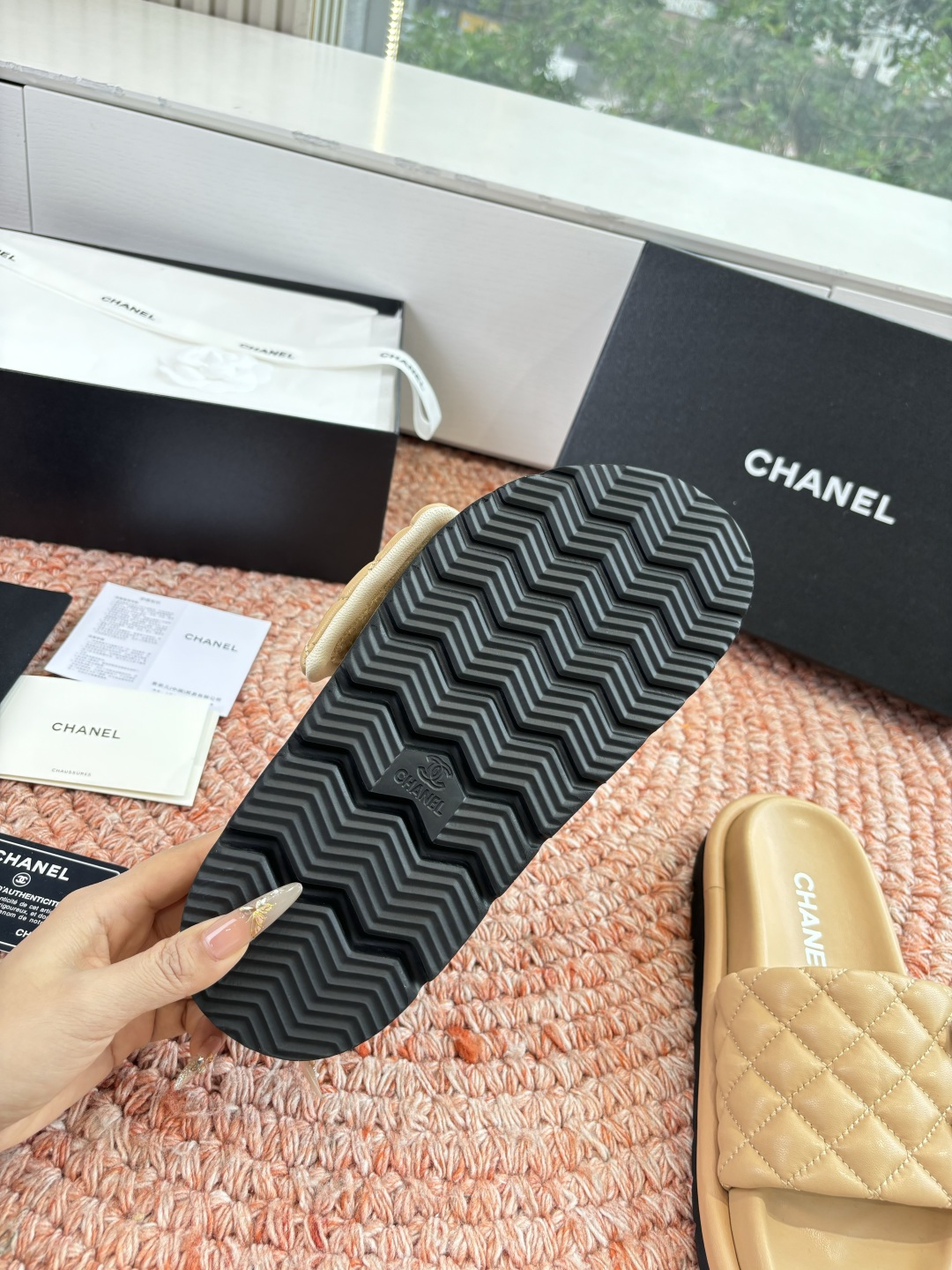 🌾G021顶级品质Louis vuitt路易威蹬lv面包拖拖限定款居家酒店拖鞋 皮草拖鞋頂级品质🔝水貂打