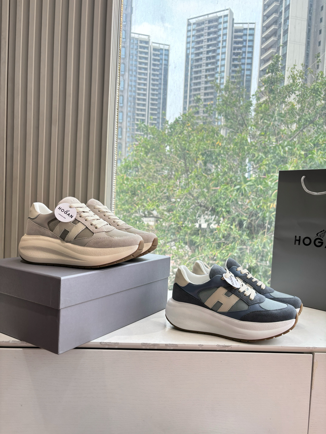 🌾G398HOGAN霍根鞋子德训鞋26新配色这可让我怎么选呀？看迷糊了吧这波hog都很好看最喜欢还是脚感