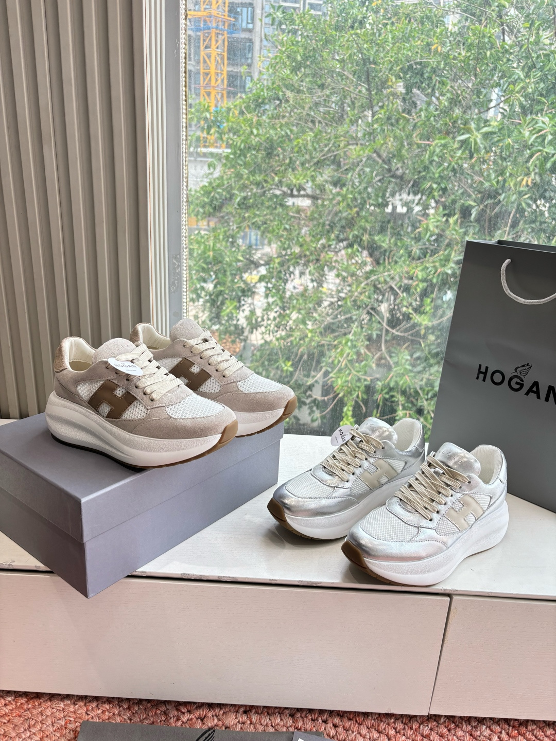 🌾G398HOGAN霍根鞋子德训鞋26新配色这可让我怎么选呀？看迷糊了吧这波hog都很好看最喜欢还是脚感