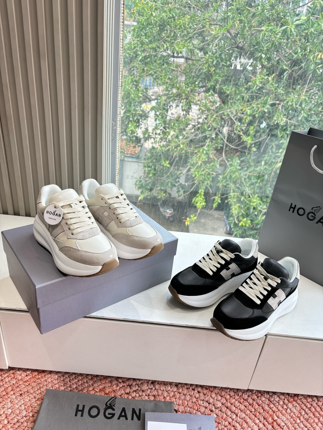 🌾G398HOGAN霍根鞋子德训鞋26新配色这可让我怎么选呀？看迷糊了吧这波hog都很好看最喜欢还是脚感